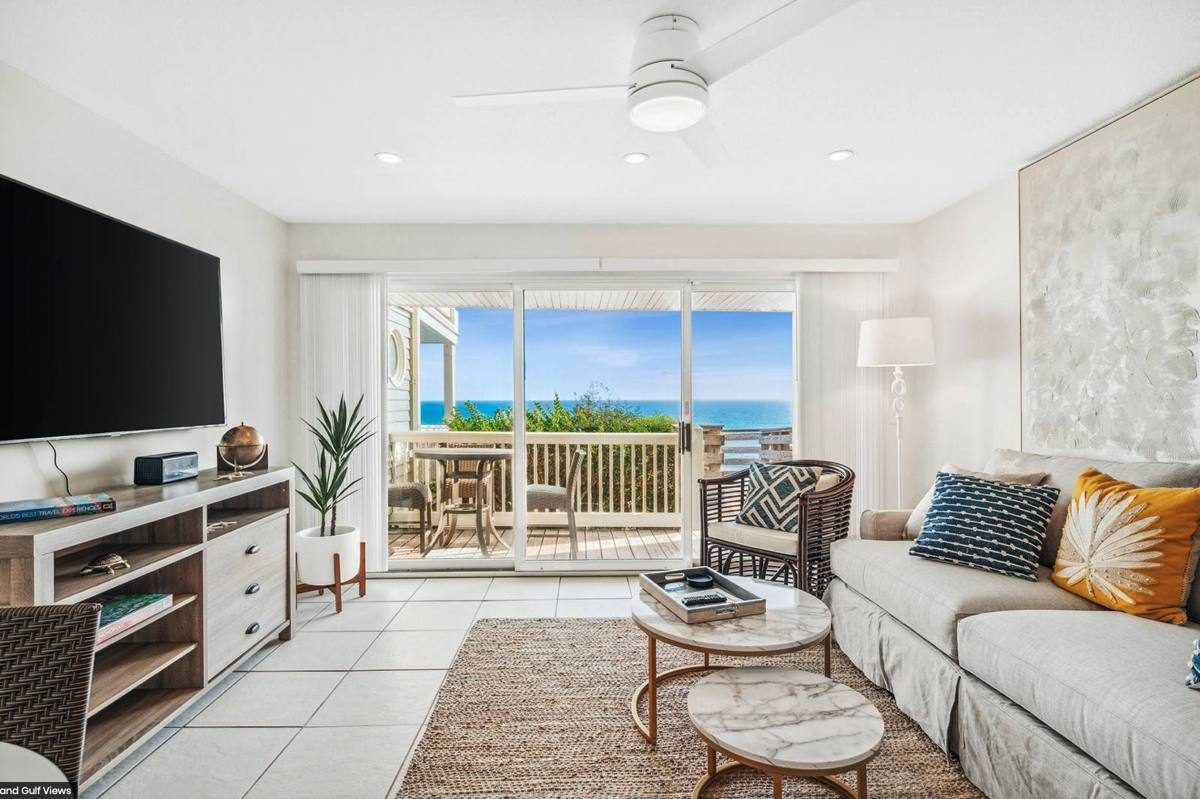 One of our beach condos, after we remodeled it